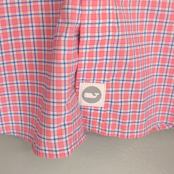 Vineyard Vines Performance Slim Fit Murray Long Sleeve Shirt, Sz M. - Picture 3 of 4
